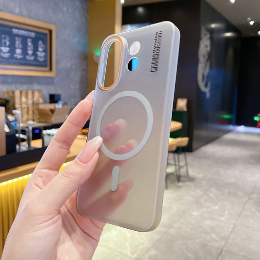 Vivo X200 Fe 5G Premium Magnetic Frosted Ultra Slim Back Case - Grey