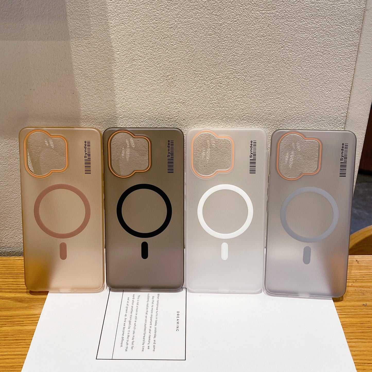 Oppo K13 Turbo / K13 Turbo Pro 5G Premium Magnetic Frosted Ultra Slim Back Case - White