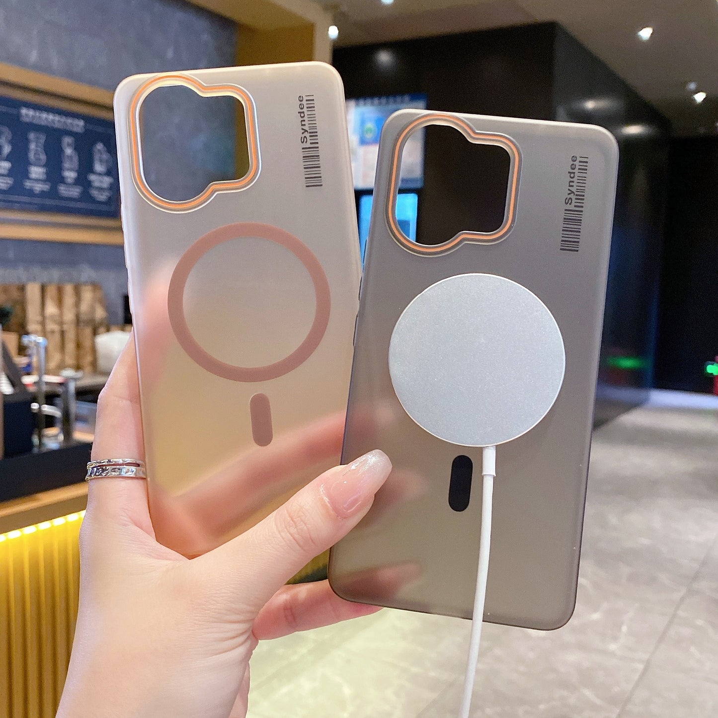 Oppo K13 Turbo / K13 Turbo Pro 5G Premium Magnetic Frosted Ultra Slim Back Case - Black