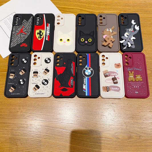 Samsung F15 5G Jordan Soft Silicone Cute 3D Cartoon Back Cover Case - Jordan 1