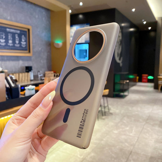 Oppo F27 Pro Plus 5G Premium Magnetic Frosted Ultra Slim Back Case - Black