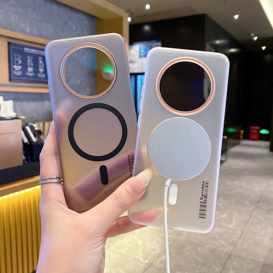 Oppo F29 Pro 5G Premium Magnetic Frosted Ultra Slim Back Case - Frosted Black