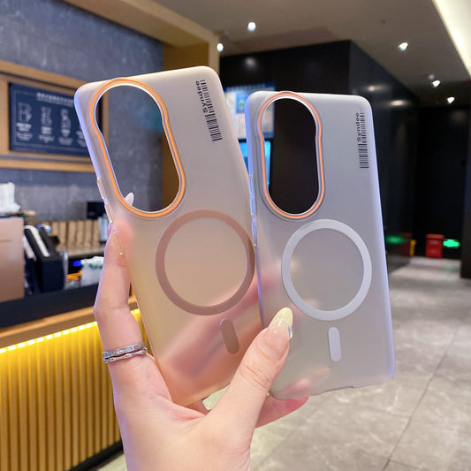 Vivo V50 5g / V50e 5G Premium Magnetic Frosted Ultra Slim Back Case - Frosted Grey