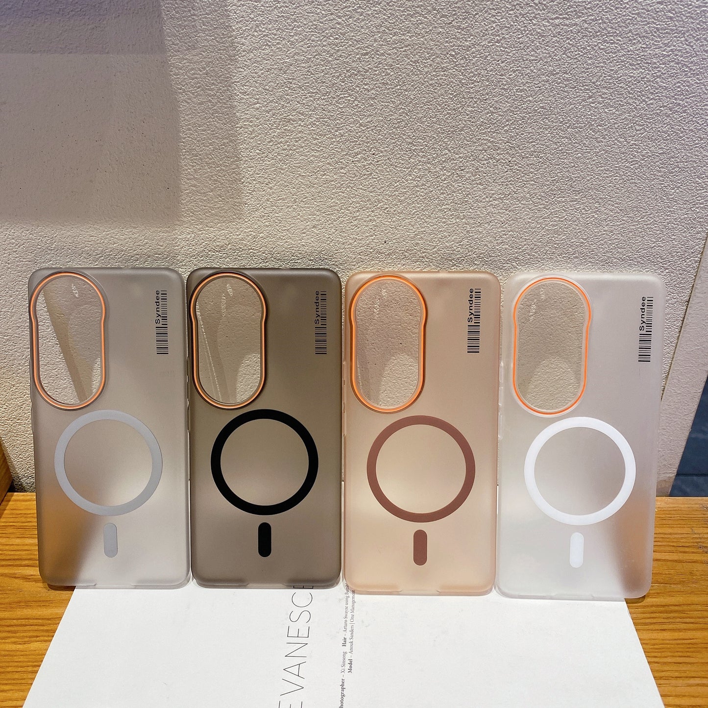 Vivo V50 5g / V50e 5G Premium Magnetic Frosted Ultra Slim Back Case - Frosted Black