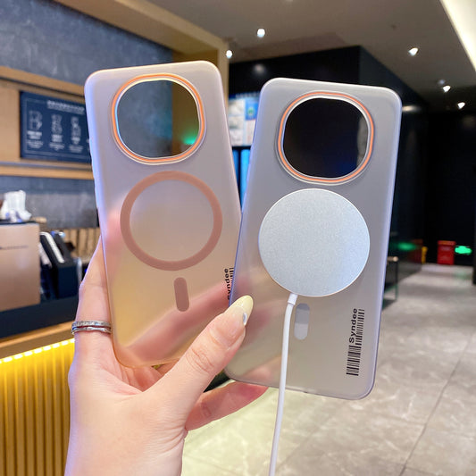 Oppo F29 5G Premium Magnetic Frosted Ultra Slim Back Case - Frosted Grey