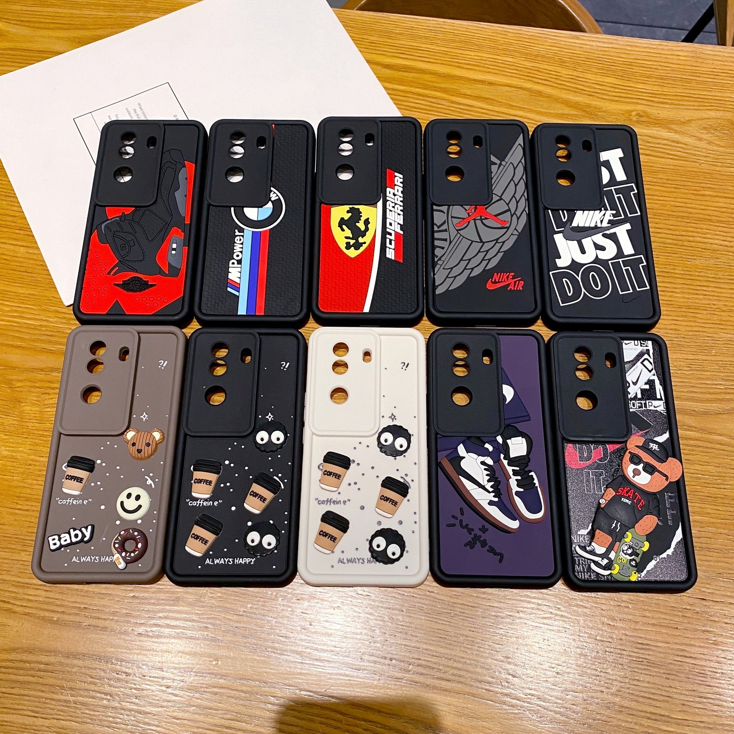 Vivo V40e/iQoo Z9s 5G Jordan Soft Silicone 3D Back Cover Case - Jordan 2