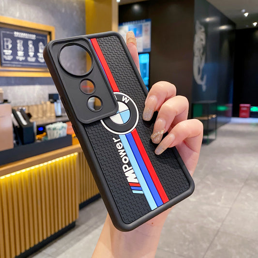 Vivo V40/V40 Pro/T3 Ultra 5g BMW Soft Silicone Cute 3D Cartoon Back Cover Case - BMW
