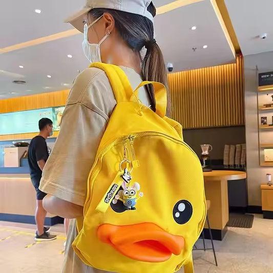 Combo (Pack Of 2) Cute Cartoon 3D Silicon PVC KeyRings - Minions