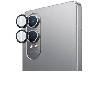 OnePlus Nord CE 4 lite 5G Camera Lens Protector with Aluminum Alloy Rings