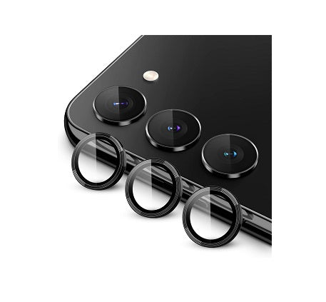 Samsung S24 Fe 5G Camera Lens Protector with Aluminum Alloy Rings