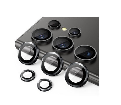Samsung S25 Ultra 5G Camera Lens Protector with Aluminum Alloy Rings