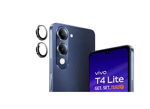 Vivo T4 Lite 5G Camera Lens Protector with Aluminum Alloy Rings