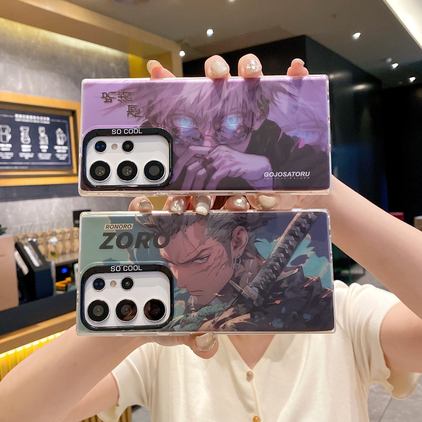 Samsung Ultra Series Anime One Piece IMD Printed Back Case cover - Zoro