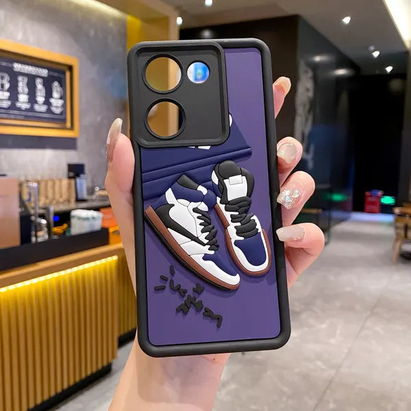 Vivo Y200 Pro 5G Nike Soft Silicone Cute 3D Cartoon Back Cover Case - Nike 2