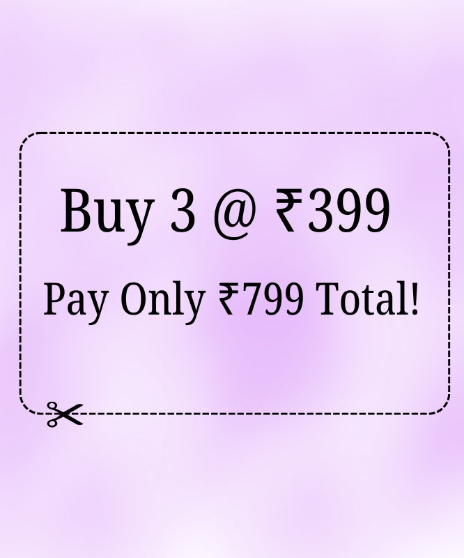 Buy Any 3 @ 799