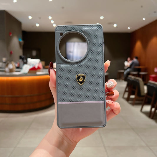OnePlus 12r 5g Luxury Branded Leather Designer Case - Lamborghini