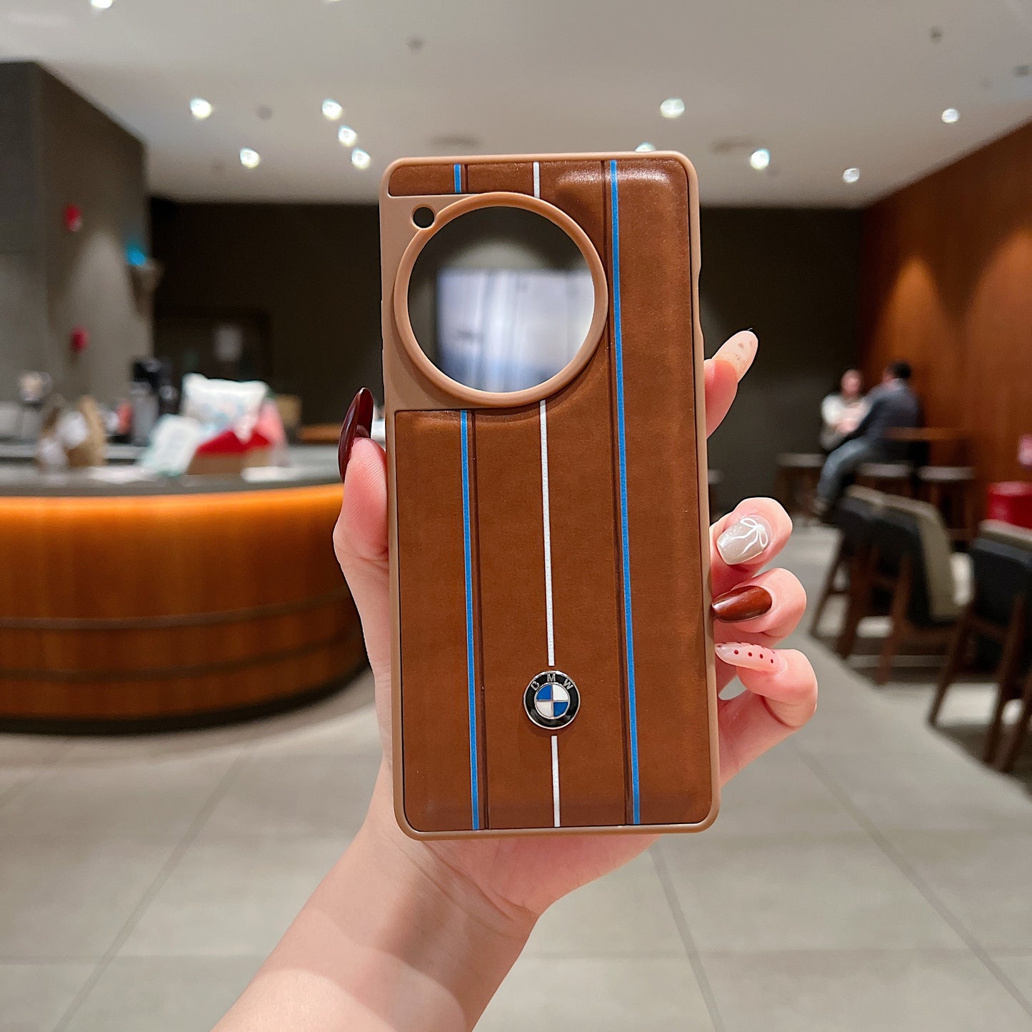 OnePlus 12r 5g Luxury Branded Leather Designer Case - BMW 1