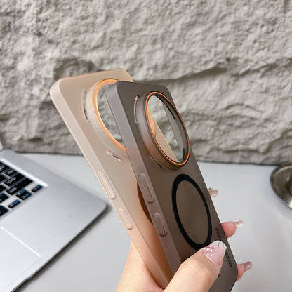 Nothing Phone 3A Pro 5G Premium Magnetic Frosted Ultra Slim Back Case - Desert Gold