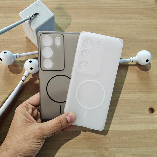 (Combo Pack) Vivo V29/V29 Pro 5g Premium Magsafe Printed Soft Tpu Back Case Cover