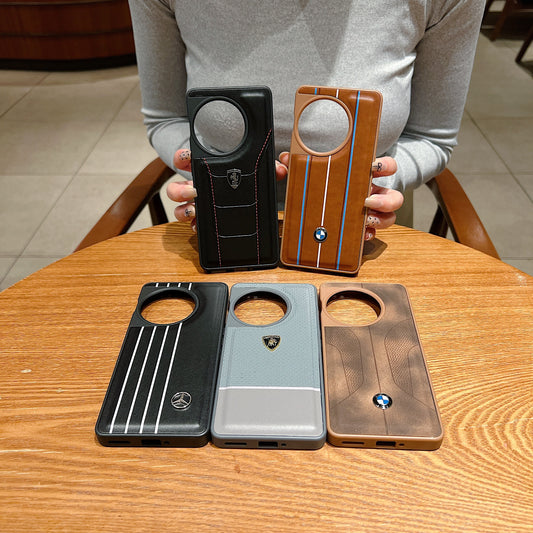 OnePlus 11r 5g Luxury Branded Leather Designer Case- Mercedes