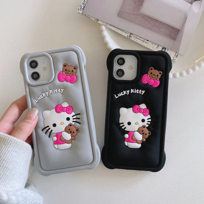 Apple iPhone 11 Hello Kitty Soft Silicon Case (Pattern 3)