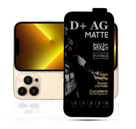 (Pack Of 3) Apple iPhone Pro Series Gaming Special D+ AG Matte Tempered Glass Anti Fingerprint