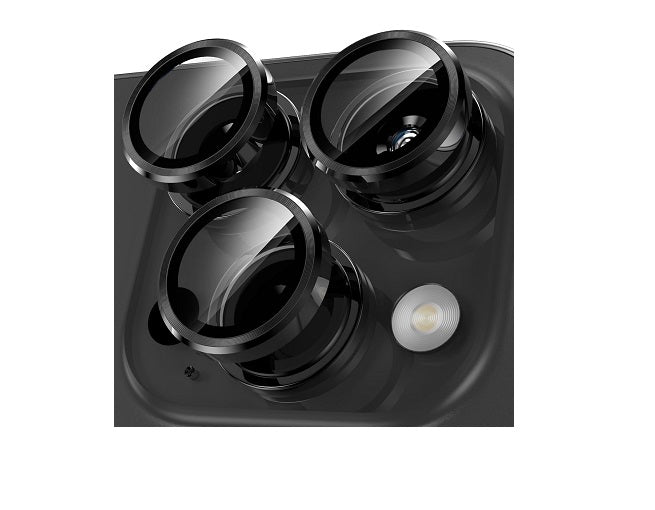 Apple iPhone 13 Pro Max Camera Lens Protector with Aluminum Alloy Rings