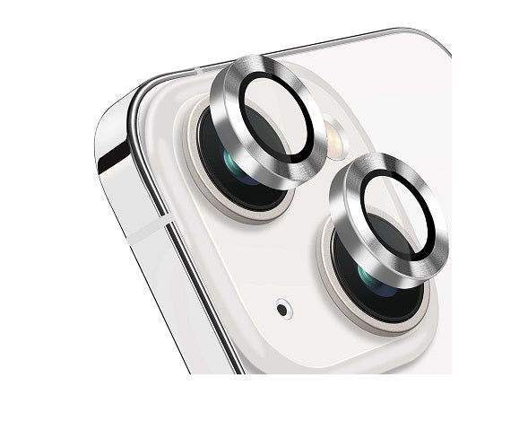Apple iPhone 14 Plus Camera Lens Protector with Aluminum Alloy Rings