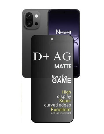 OnePlus 13s 5g Gaming Special D+ AG Matte Tempered Glass Anti Fingerprint