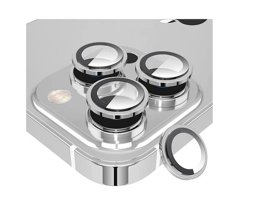 Apple iPhone 15 Pro Max Camera Lens Protector with Aluminum Alloy Rings