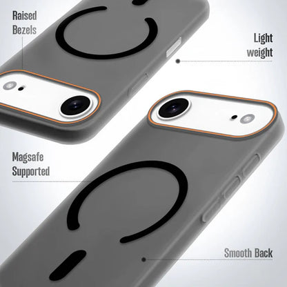 Apple iPhone 17 Air Premium Magnetic Frosted Ultra Slim Back Case - Frosted White