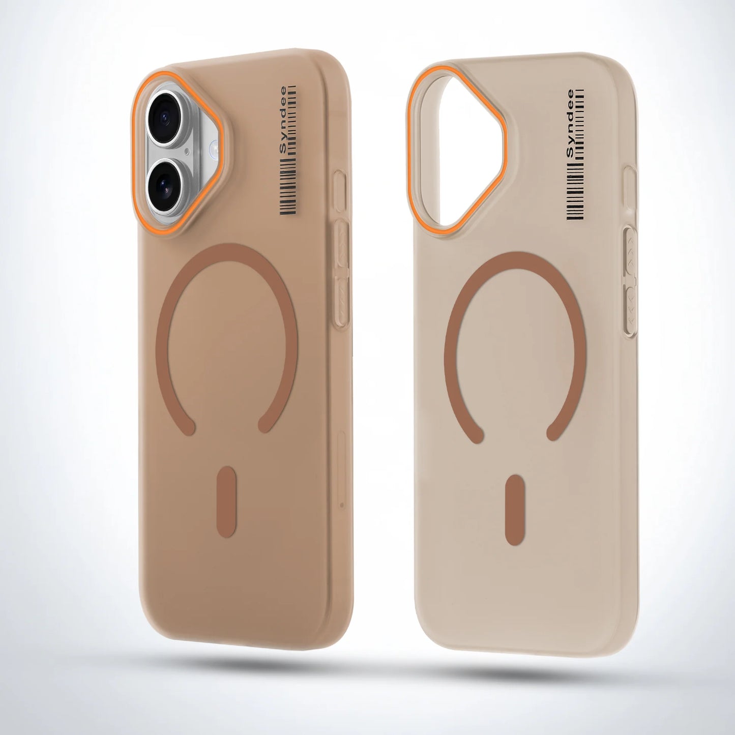 Apple iPhone 17 Premium Magnetic Frosted Ultra Slim Back Case - Desert Gold