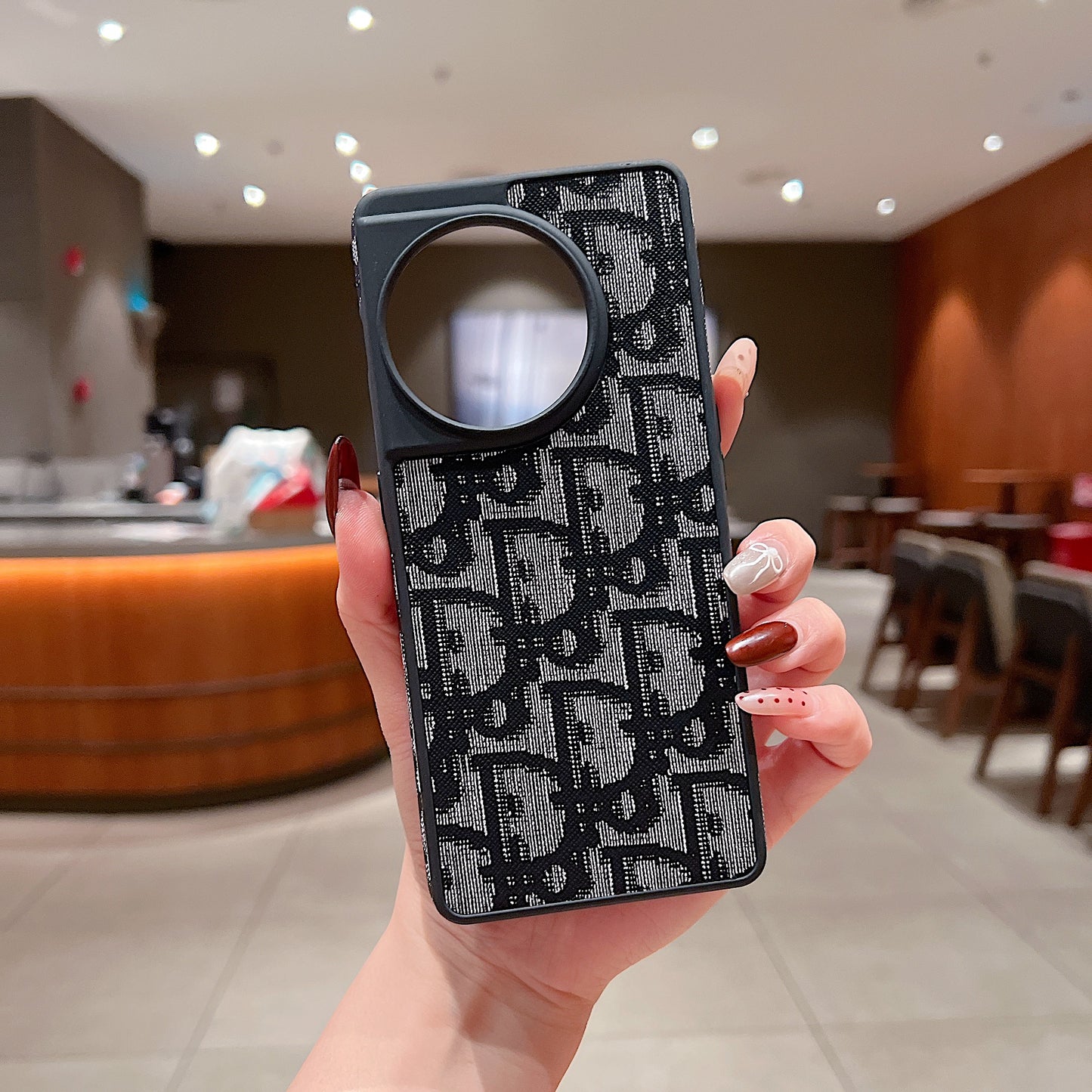 OnePlus 11r 5g Luxury Branded Leather Designer Case -Dior