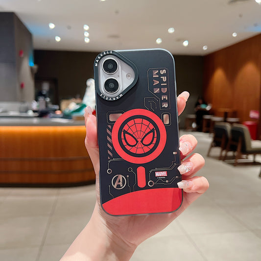 Apple iPhone 16 Series Premium Spider-Man IMD Printed Back Case - Spider-Man