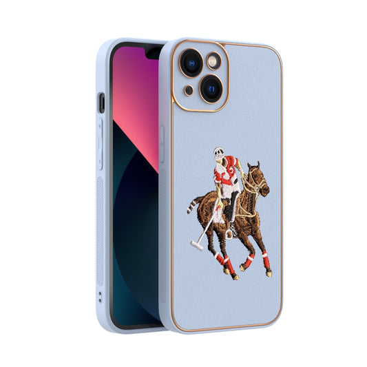 Apple iPhone 13 Premium Embroidery Leather case - Pattern 3