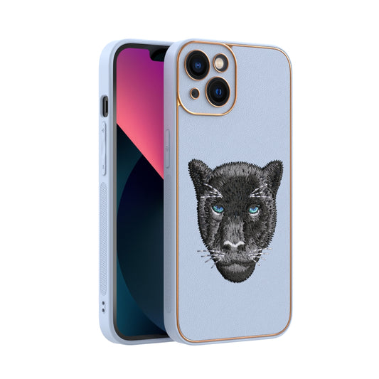 Apple iPhone 13 Premium Embroidery Leather case - Pattern 4