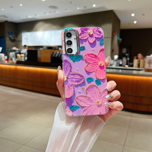 Samsung A54 5G 3D Hot Trending Rhinestone Flowers case - Pattern 3