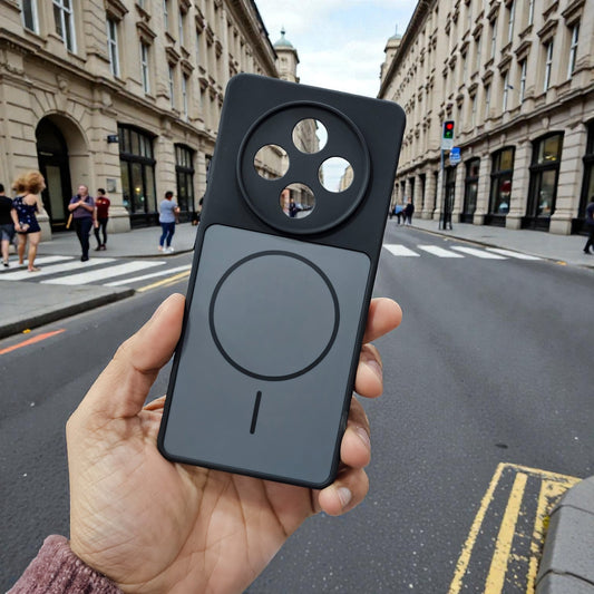 Oppo F27 Pro 5g Premium Magsafe Printed New Candy Color Back Case - Black