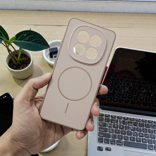 Redmi Note 15 5g Premium Magsafe Printed Candy Color Back Case - Brown