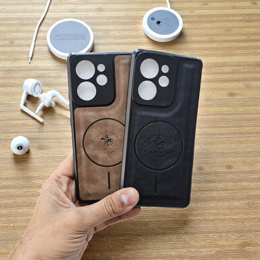 (Pack of 2)Realme P4  Power 5g Soft Polo MagSafe Design Slim Back Case - Combo 2