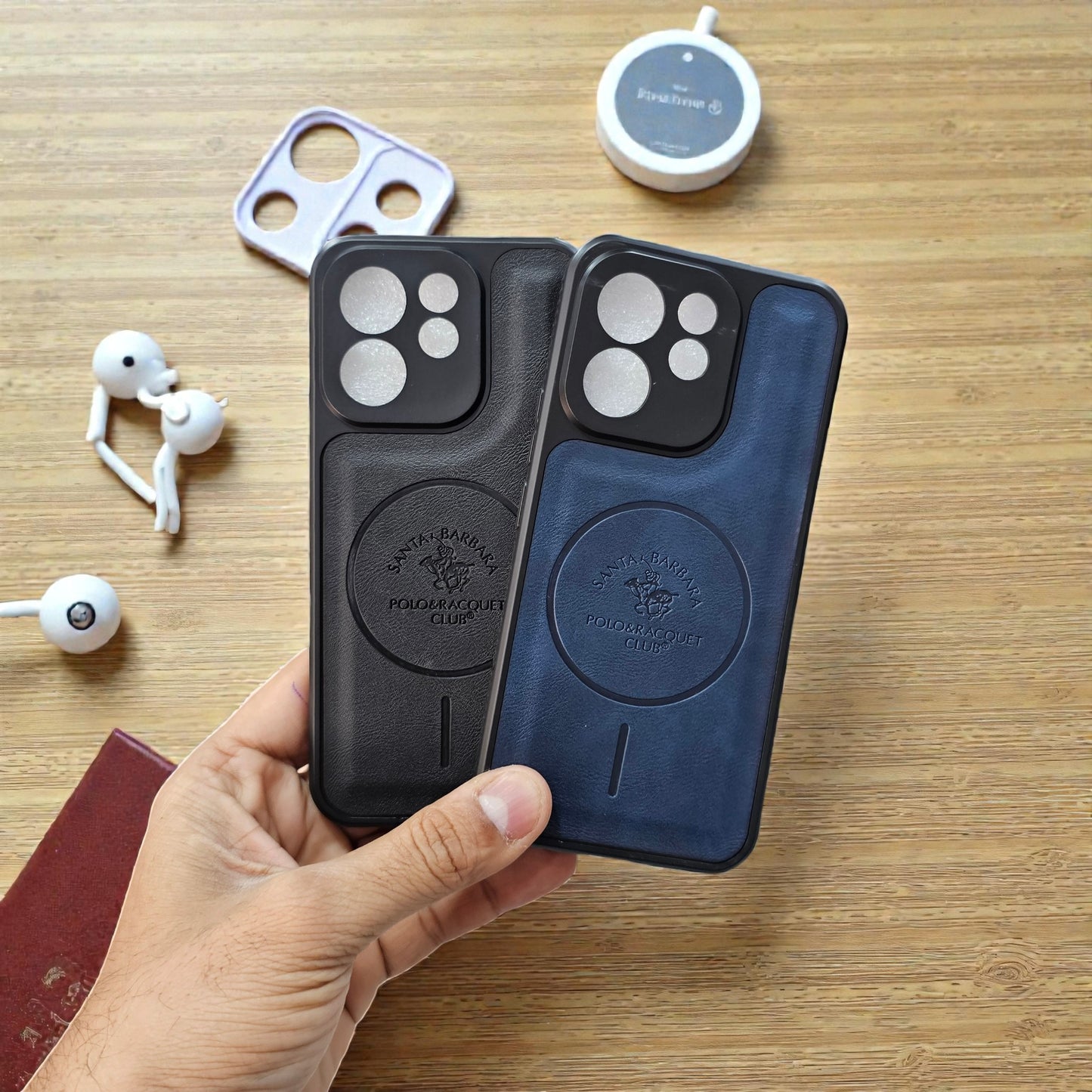 (Pack of 2)Vivo V70/V70 Elite 5g Soft Polo MagSafe Design Slim Back Case - Combo 2