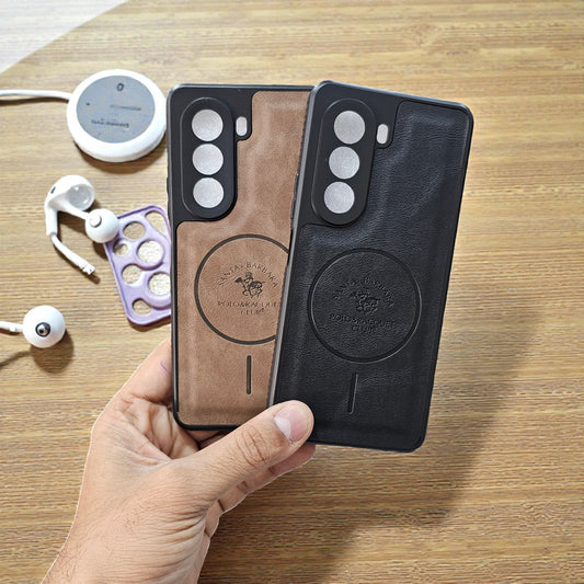 (Pack of 2)Realme P4X 5g Soft Polo MagSafe Design Slim Back Case - Combo 3