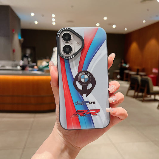 Apple iPhone 16 Series Premium BMW IMD Printed Back Case - BMW