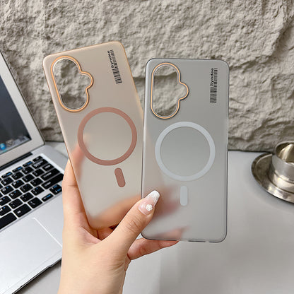OnePlus Nord CE 3 Lite 5G Premium Magnetic Frosted Ultra Slim Back Case - Grey