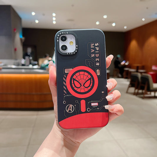 Apple iPhone 12/12 Pro Premium Spider-Man IMD Printed Back Case - Spider-Man