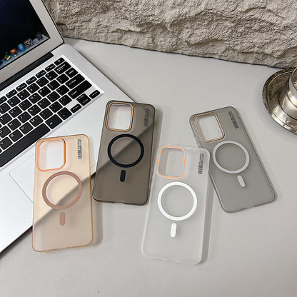 Oppo Reno 13 5G Premium Magnetic Frosted Ultra Slim Back Case - White