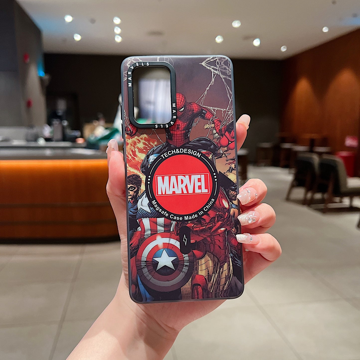 Motorola Moto EDGE 50 Fusion / G96 5G Premium Avengers IMD Printed Back Case - Avengers