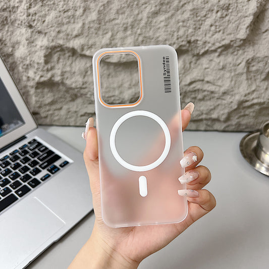 OPPO RENO 14 Pro 5G Premium Magnetic Frosted Ultra Slim Back Case - Frosted White