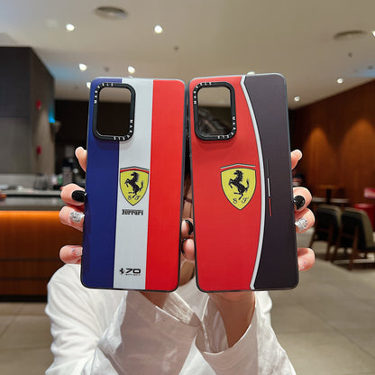 Motorola Moto G85 5G Premium Ferrari IMD Printed Back Case -Ferrari 2