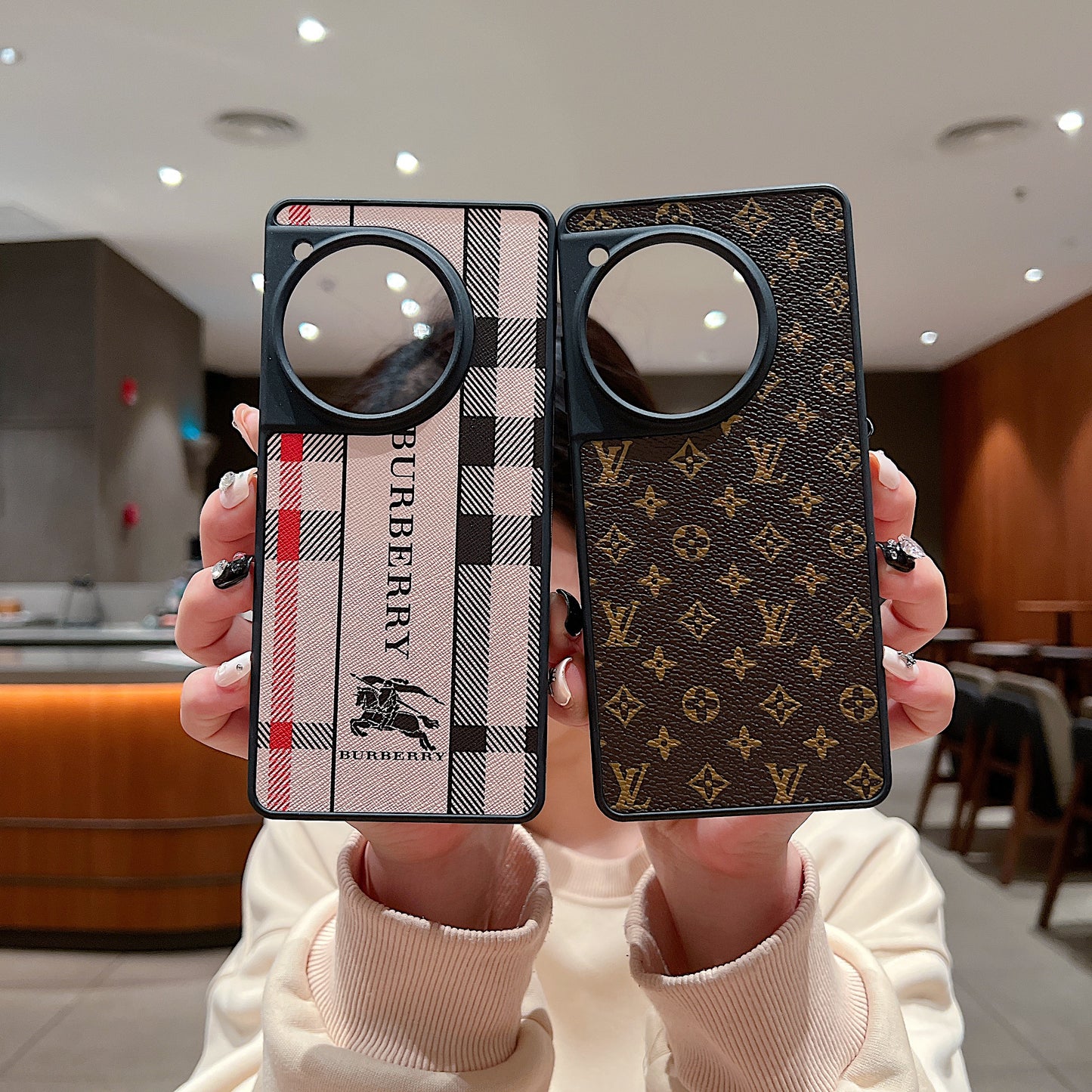 OnePlus 12r 5g Luxury Branded Leather Designer Case - Louis Vuitton